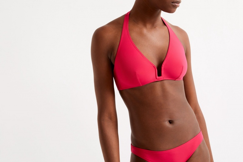 Eres Uni Full-cup Triangle Grenadine 23e Bikini Top Dame Rød | 71284FYKV