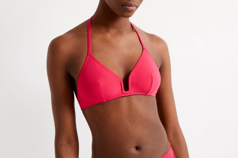 Eres Utopie Small Triangle Grenadine 23e Bikini Top Dame Rød | 80571EIGS