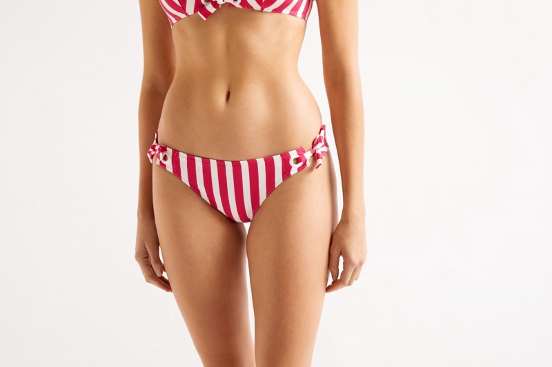 Eres Vida Grenadine 23e Bikini Underdele Dame Hvide Lyserød | 58241MPDL