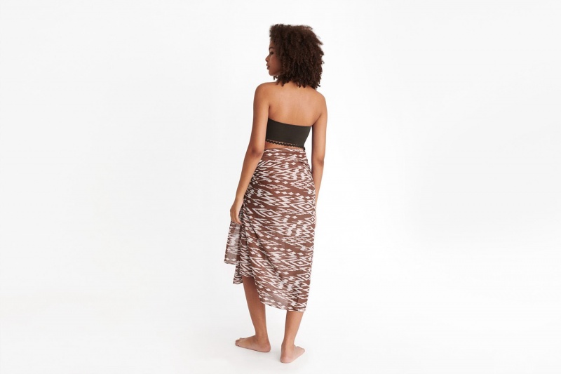 Eres Weather Sarong Dame Kaffe | 43896PEDC